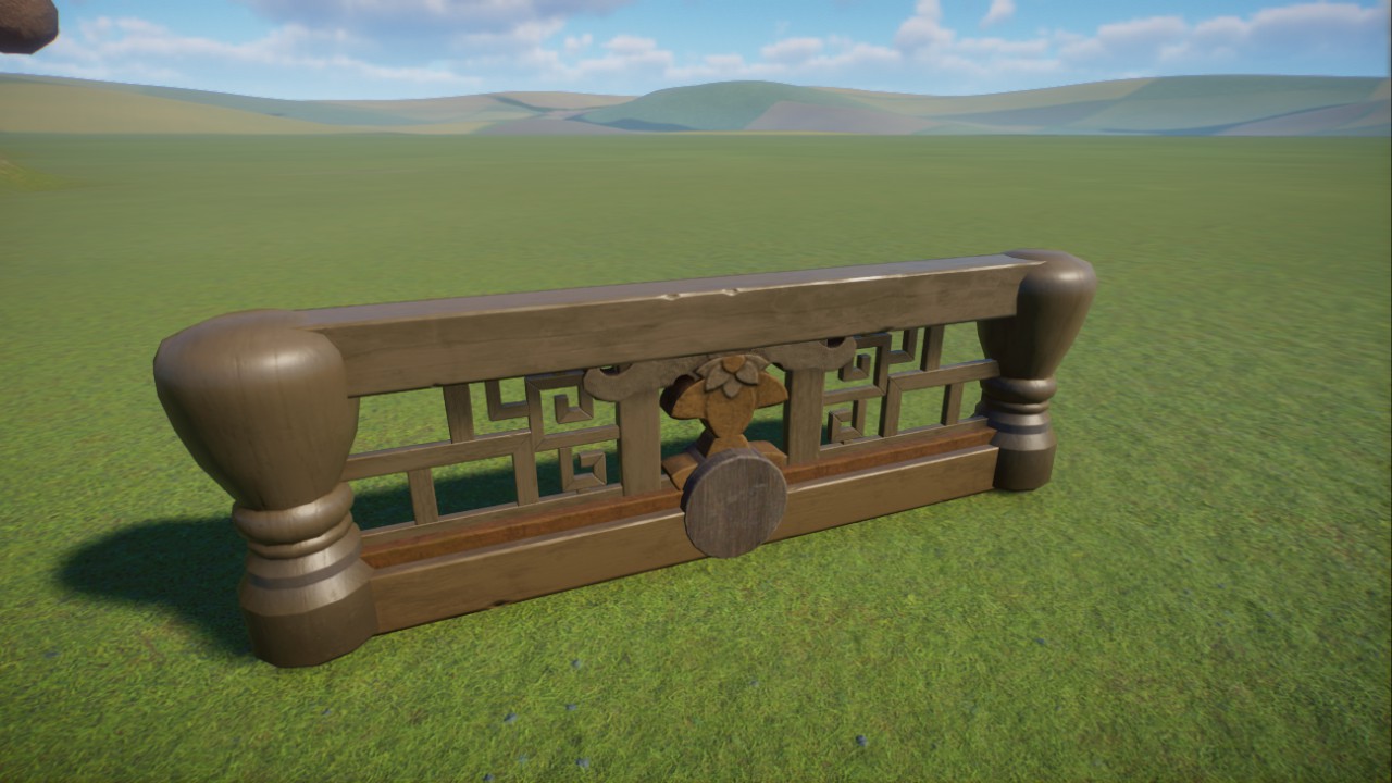 Wood Fence Custom Asian