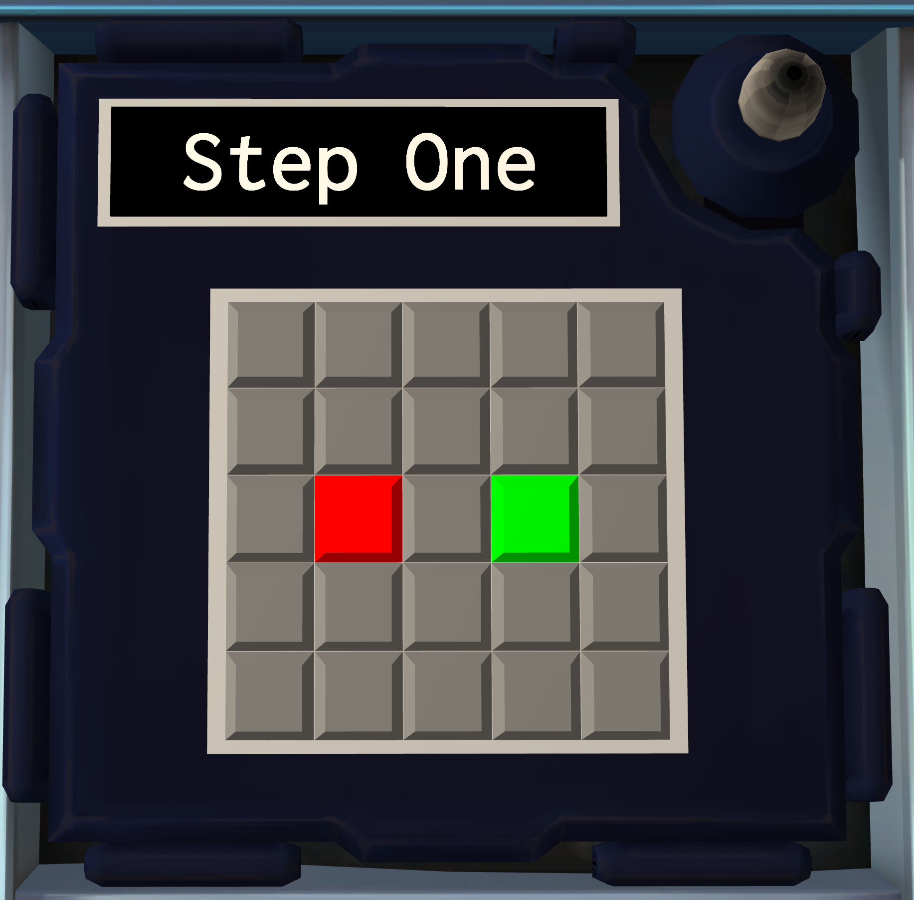 Three Cryptic Steps