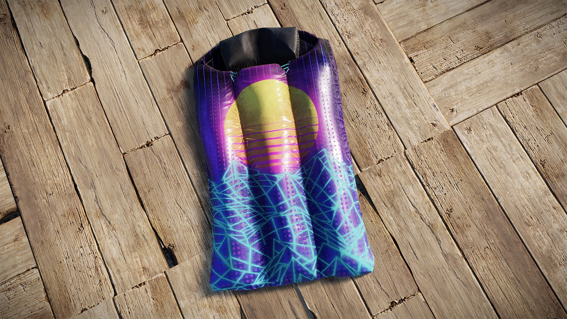 Retrowave Sleeping Bag