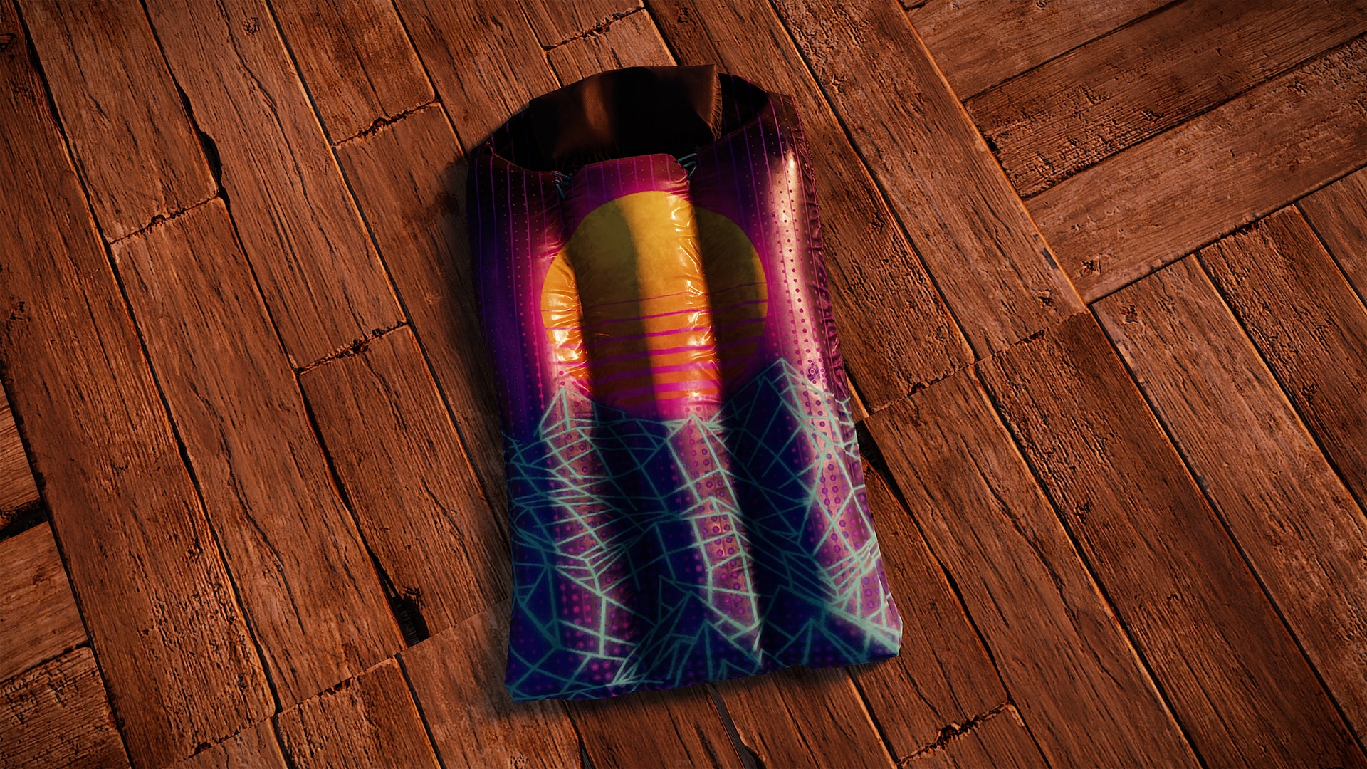 Retrowave Sleeping Bag
