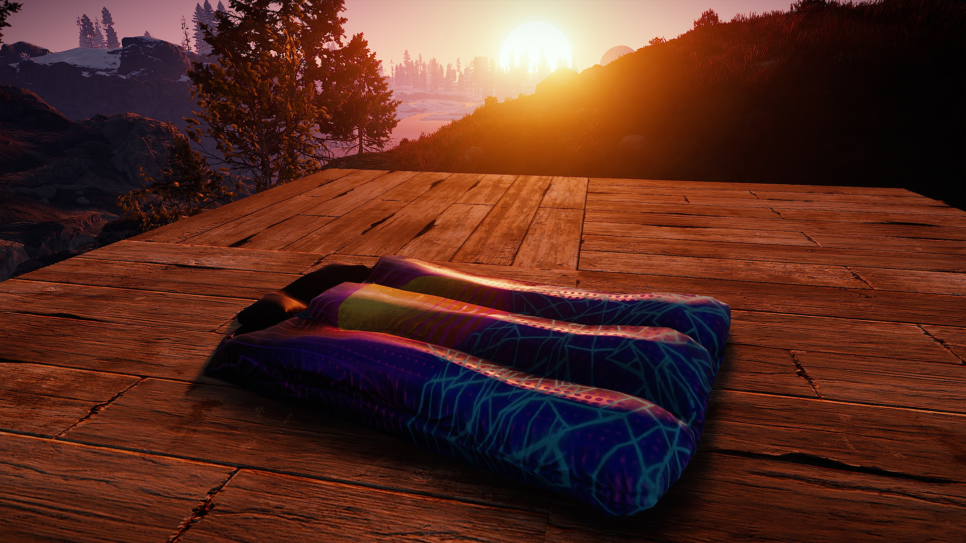Retrowave Sleeping Bag