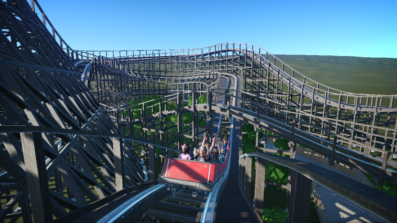 wooden coaster elf