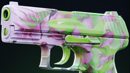 P2000 | Snake Camouflage | Pink/Green