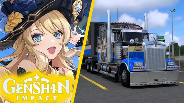 Kenworth W900 Navia - Genshin Impact [Combo Skin]