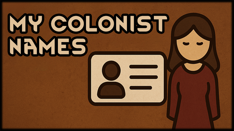 My Colonist Names