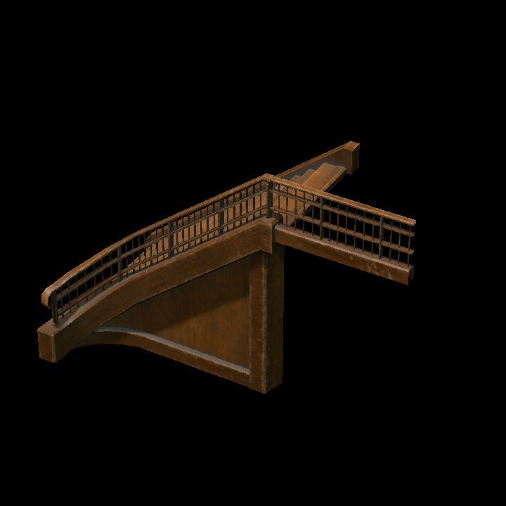 wooden stairs