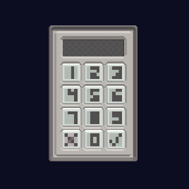 Scifi Keypad
