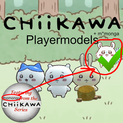 Chiikawa Playermodels NOW WITH MOMONGA
