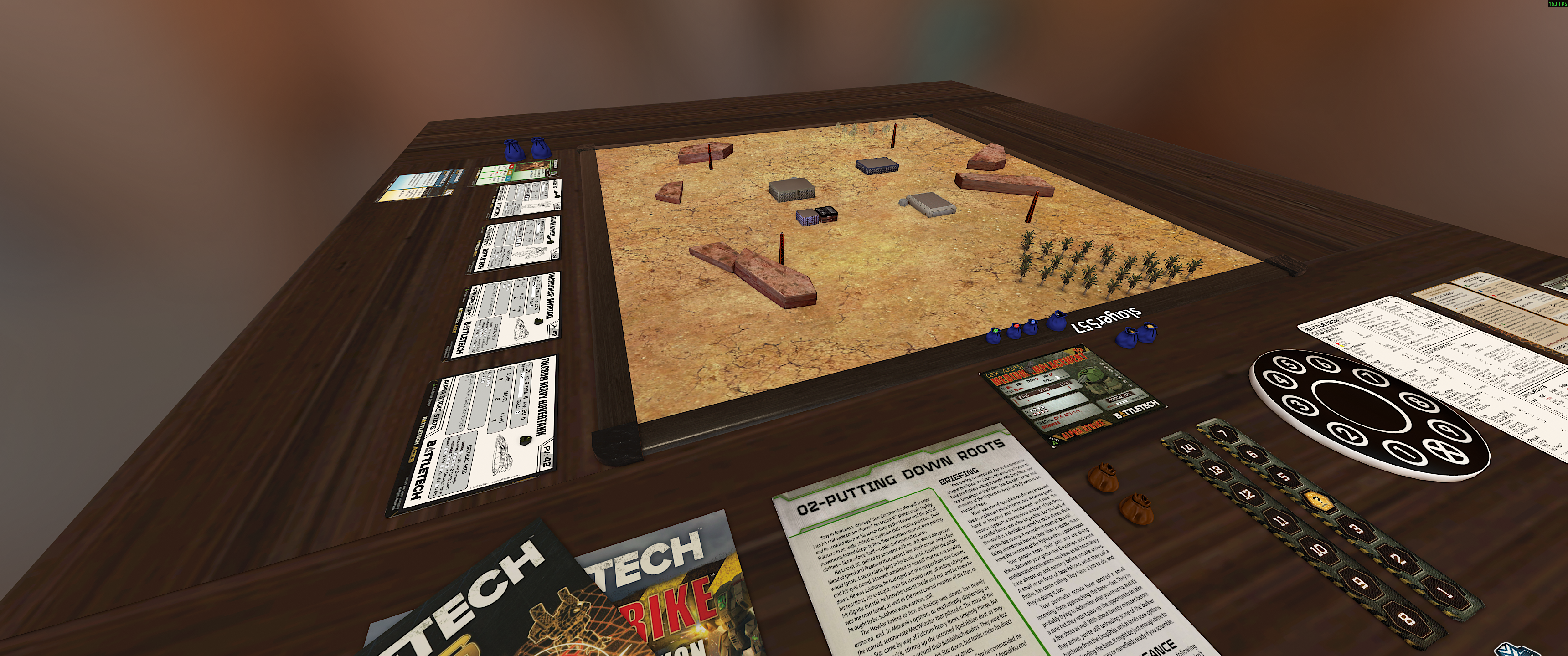 Battletech Aces Scouring Sands Campaign: Scenario 02 - Putting Down Roots