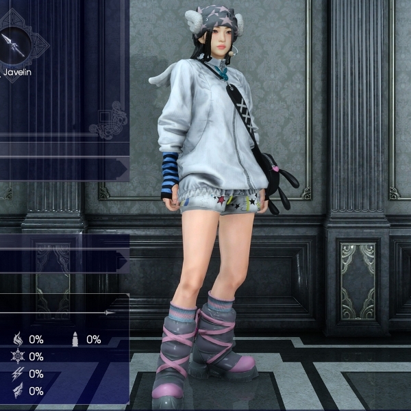 Newjeans Minji over Noctis