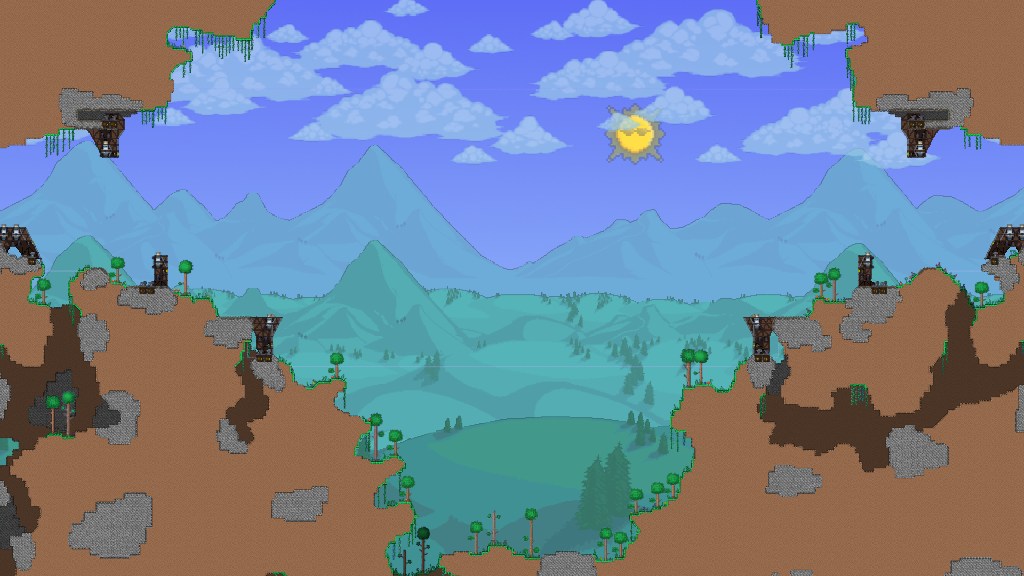 Terrarian Outposts 4v4