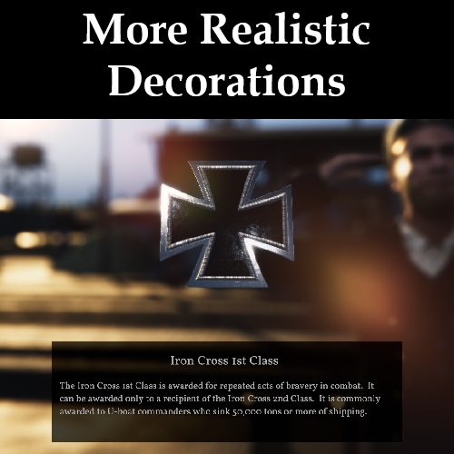 More Realistic Decorations [B128/129]