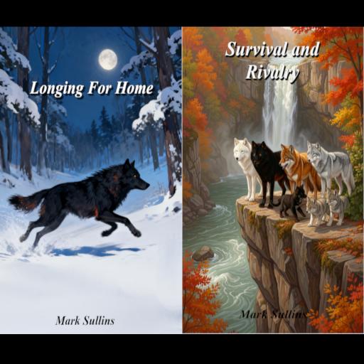 Two book fictional wolf series