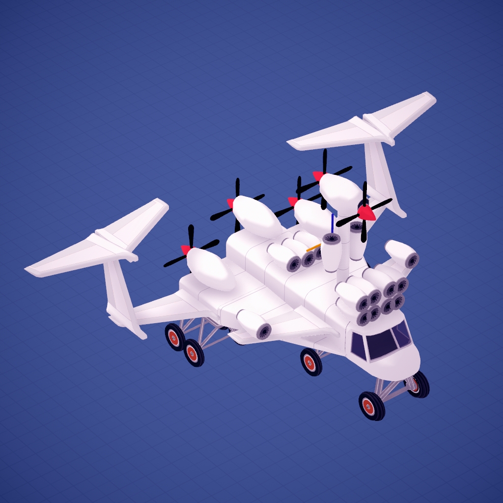 weird flying car