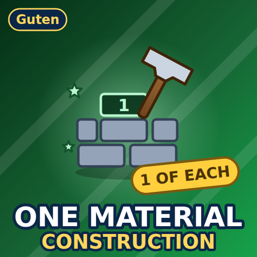 [Guten] One Material Construction