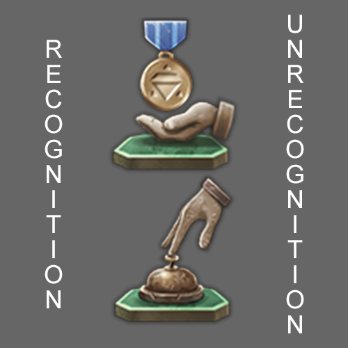 Recognition and Unrecognition Wars