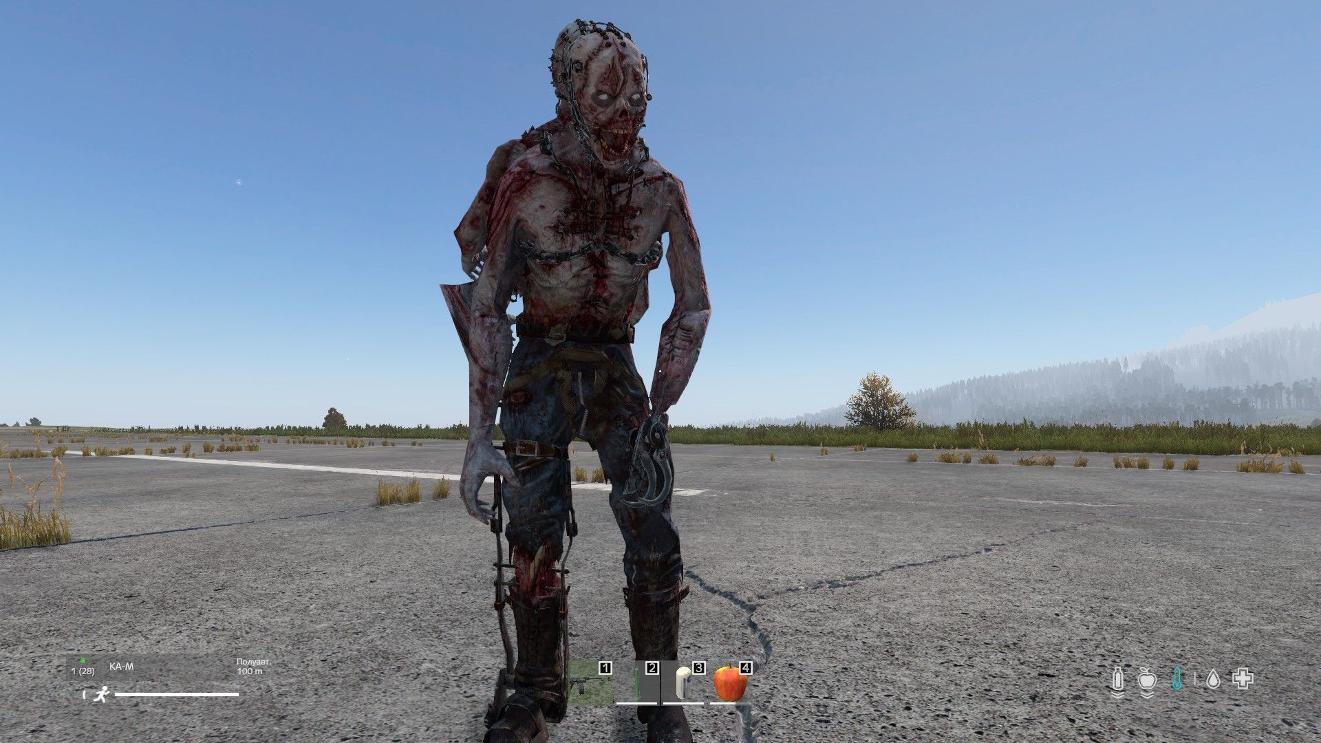 Zombie psychopath
