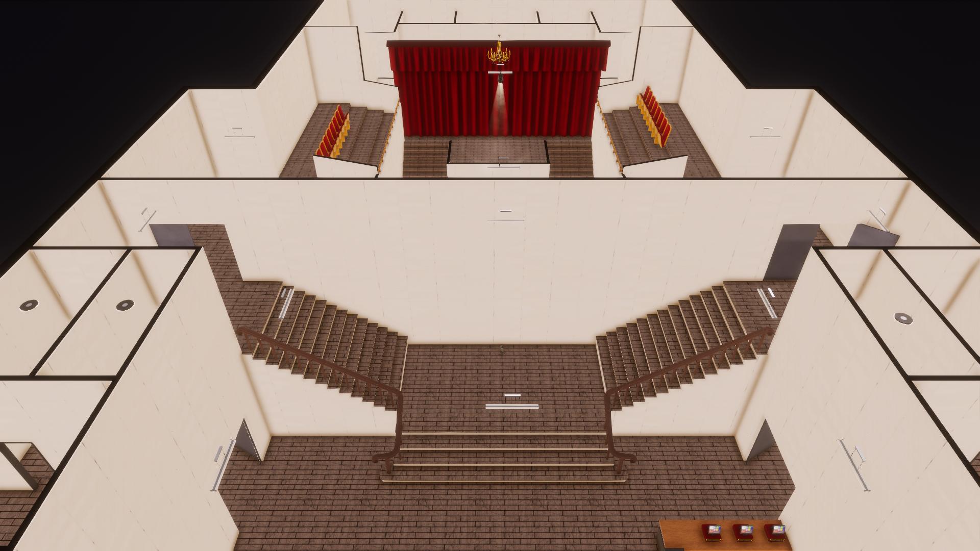 【小糖仁蓝图】R3剧院【未装修地板墙纸】 preview