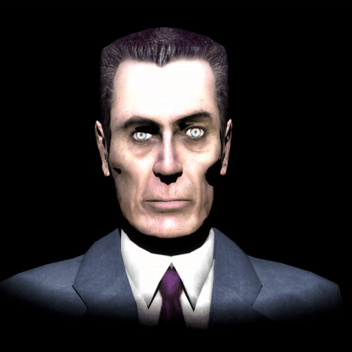 Fuckass low quality gman portrait