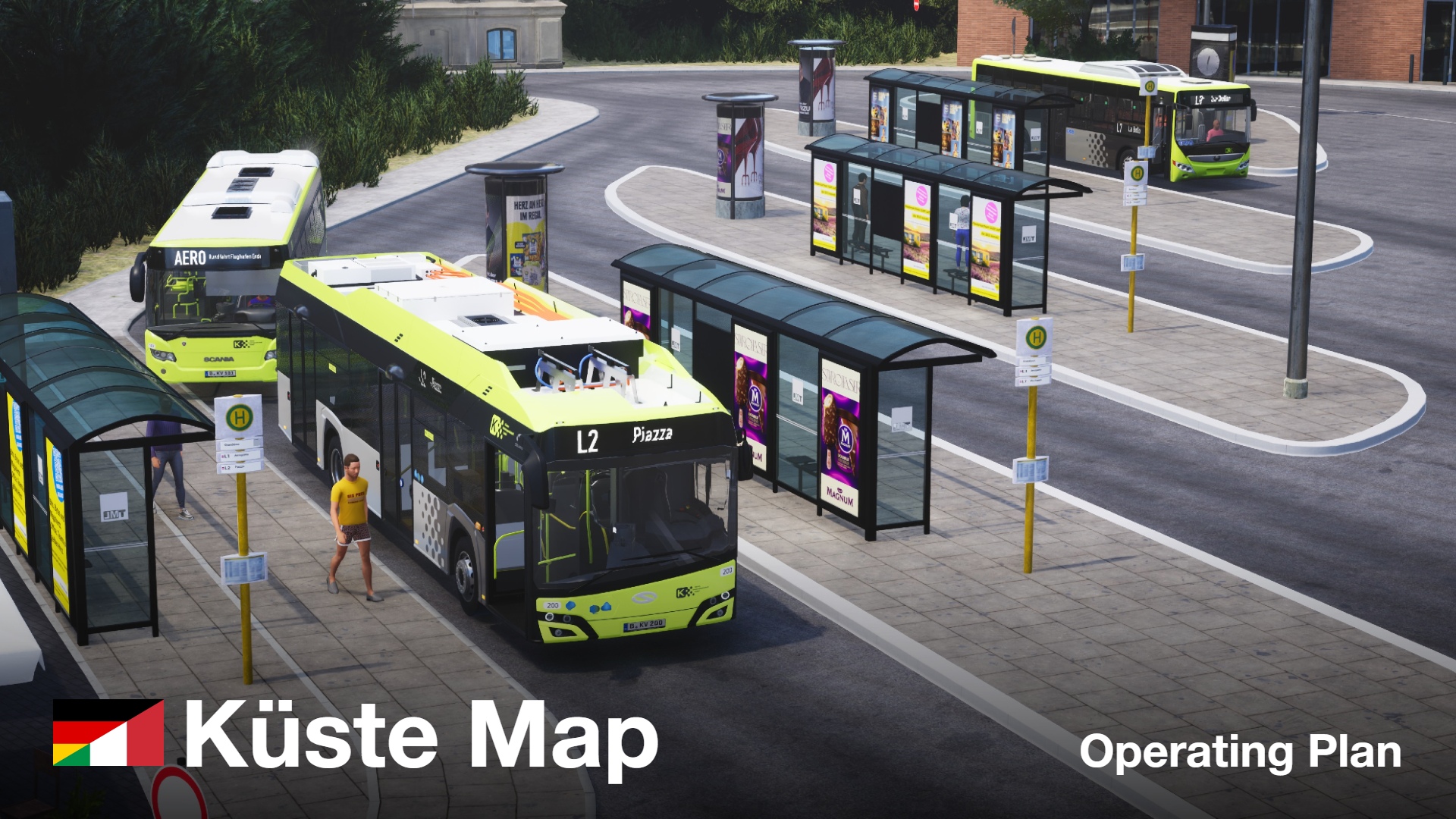 Küste Map | KVG Operating Plan