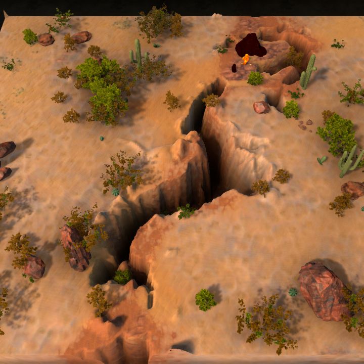 Desert Crevasse