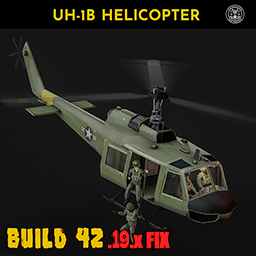 UH-1B Helicopter [B42.19 Fix] – Project Zomboid Mod