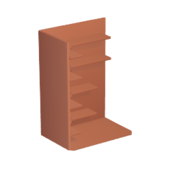 Corner Bookshelf