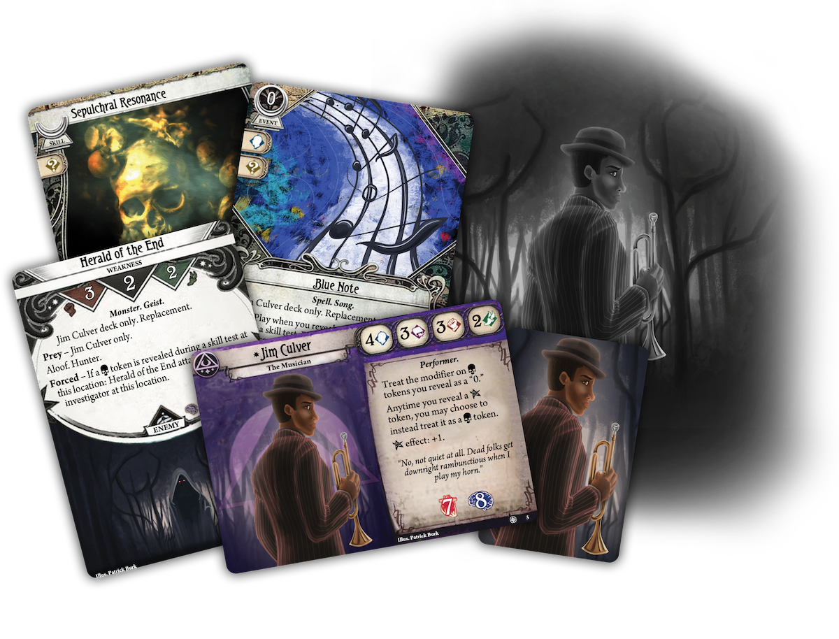 Steam Workshop::Arkham Horror LCG - Fan-made Jim Culver Replacement  Signatures