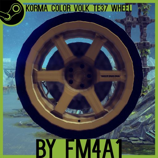 korma color volk te37 wheel