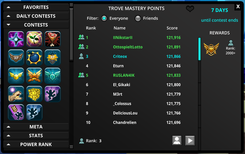 - Obscure UI - Enhanced Leaderboard
