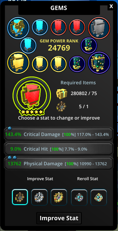 - Obscure UI - Gem Forge