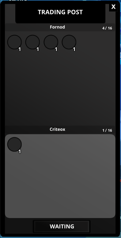 - Obscure UI - Trade