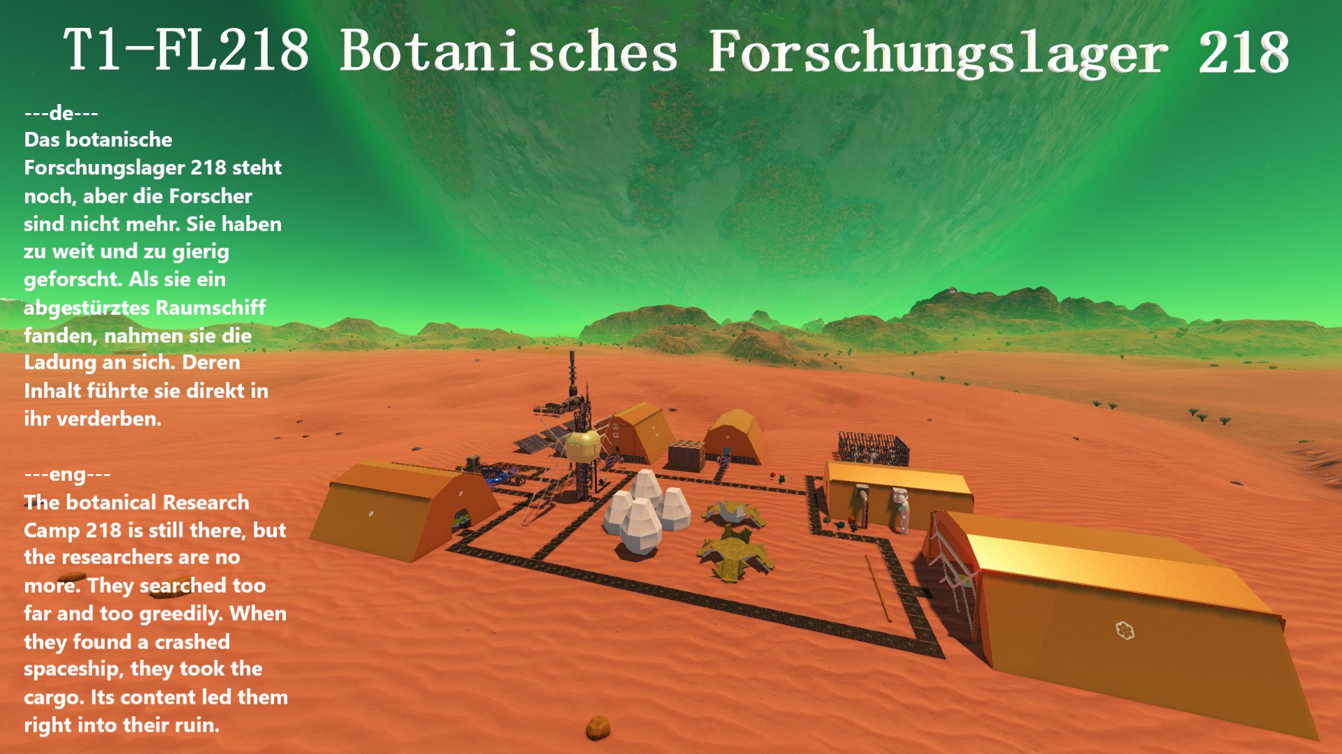 POI-T1-FL218 Botanisches Forschungslager 218