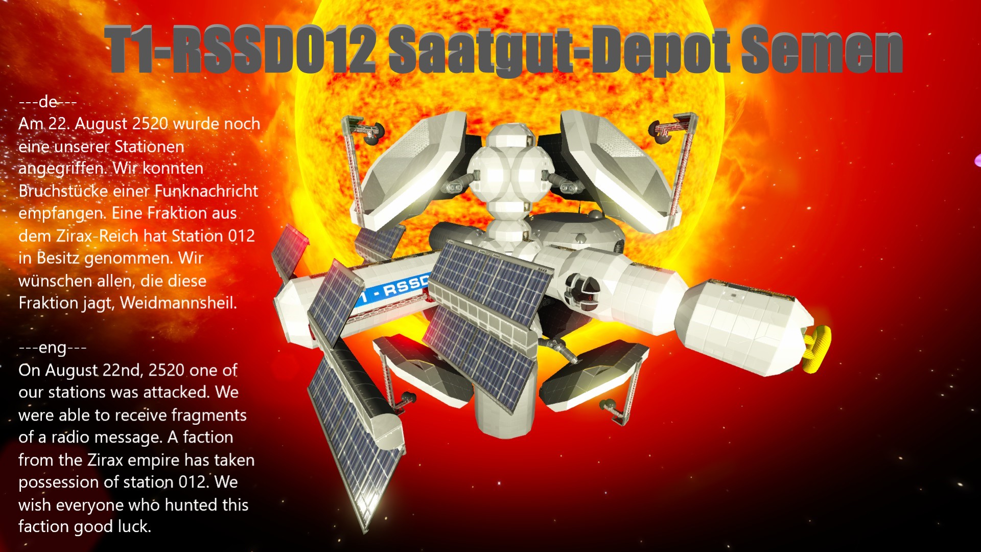 POI-T1-RSSD012 Saatgut-Depot Semen