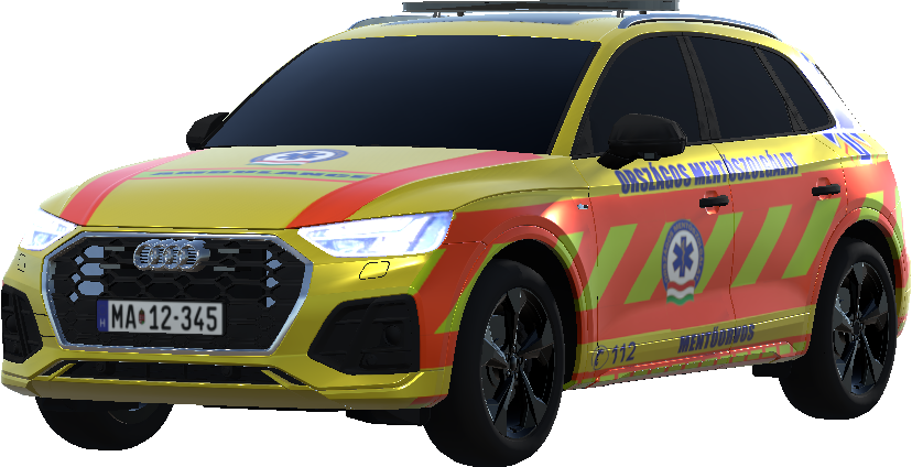 Mentőorvos Audi