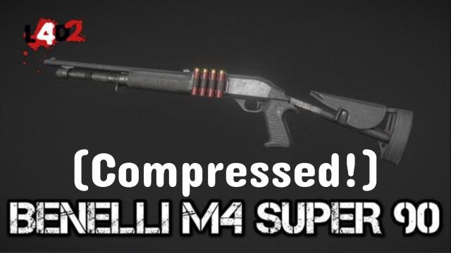 RE3 Remake Benelli M4 Super 90 "hybrid" (Auto Shotgun) (Compressed Edition)