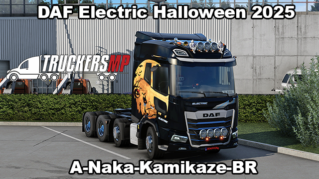 DAF Electric Halloween 2025 6x2-8x4 - TruckersMP TMP ( A-Naka )