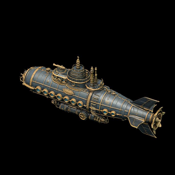 Steampunk Submarine