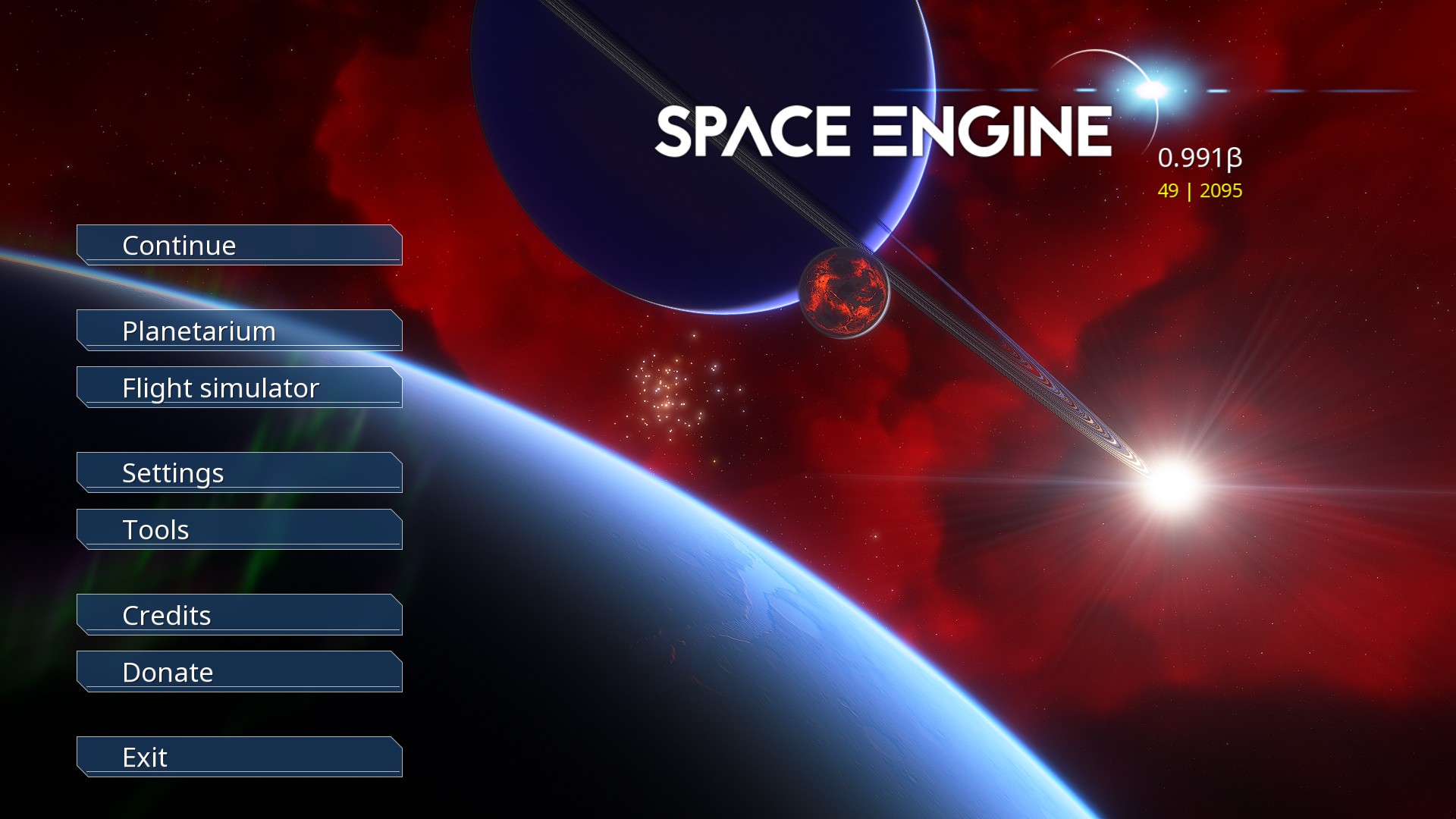 Simple | Custom main menu interface