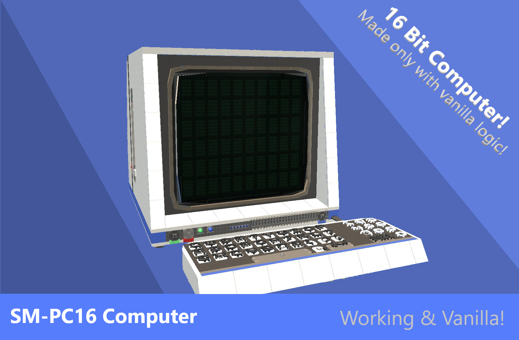 SM-PC16 Computer (Working & Vanilla)