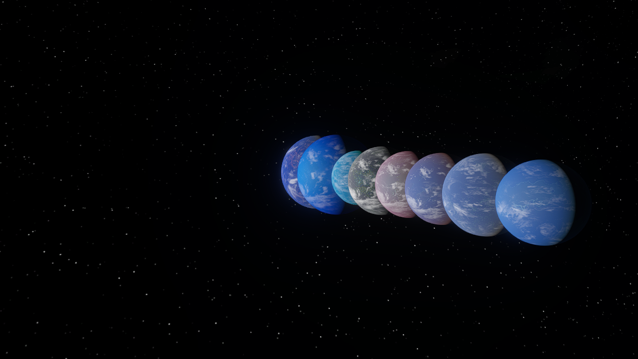 Terraformed Dwarf Planets (+Dwarf Planet Candidates)