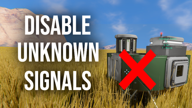 Disable Unknown Signals