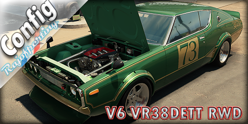 [Config] Nissan Skyline 2000-GTR (C110) Rajo V6-38N