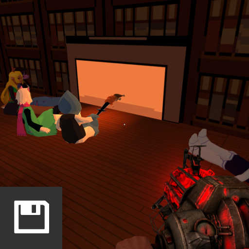 deltarune fireside scene preview