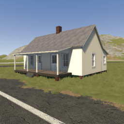 1910's saddlebag house (unfurnished)