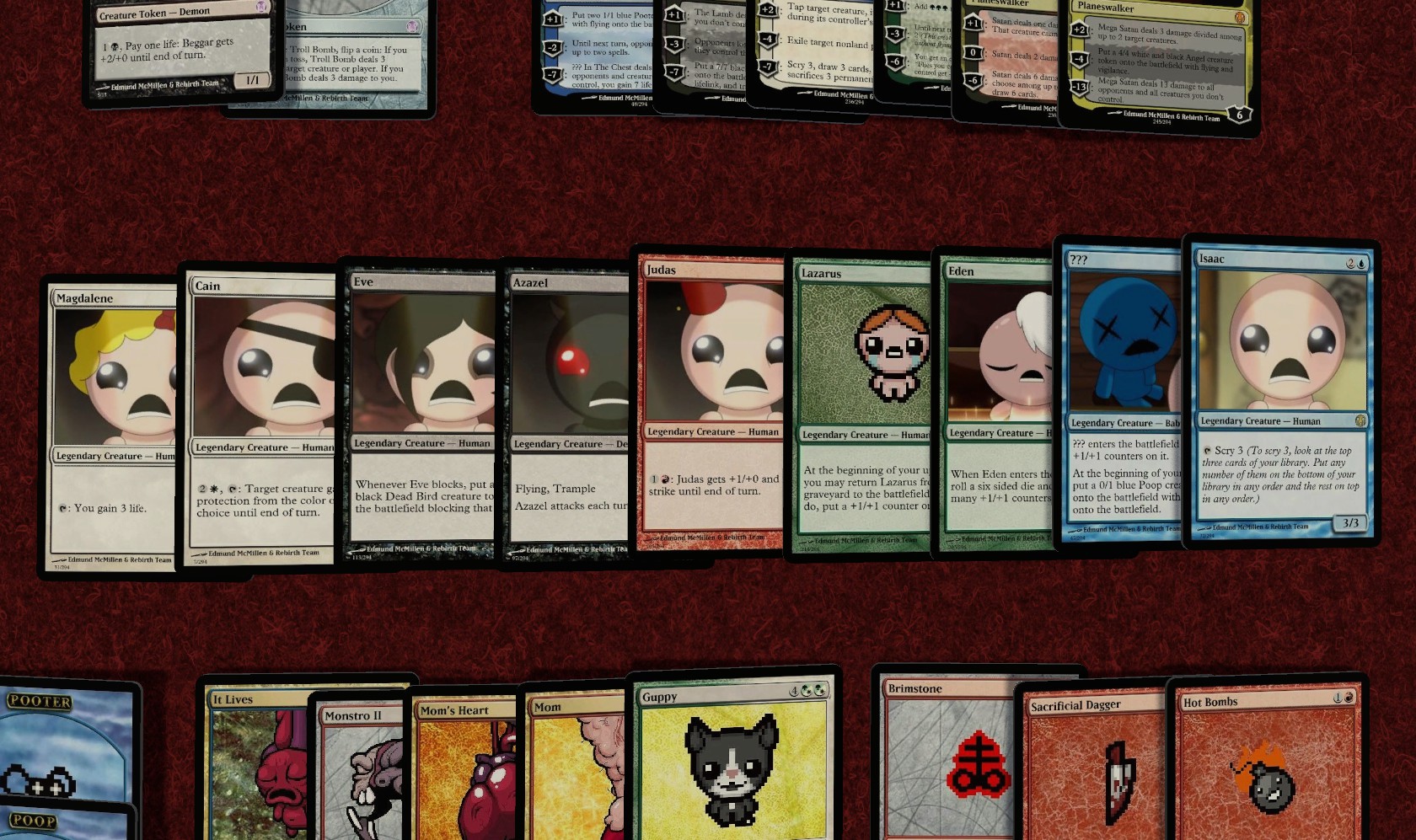 Steam Workshop::Binding of Isaac: Rebirth - Magic The Gathering Cards