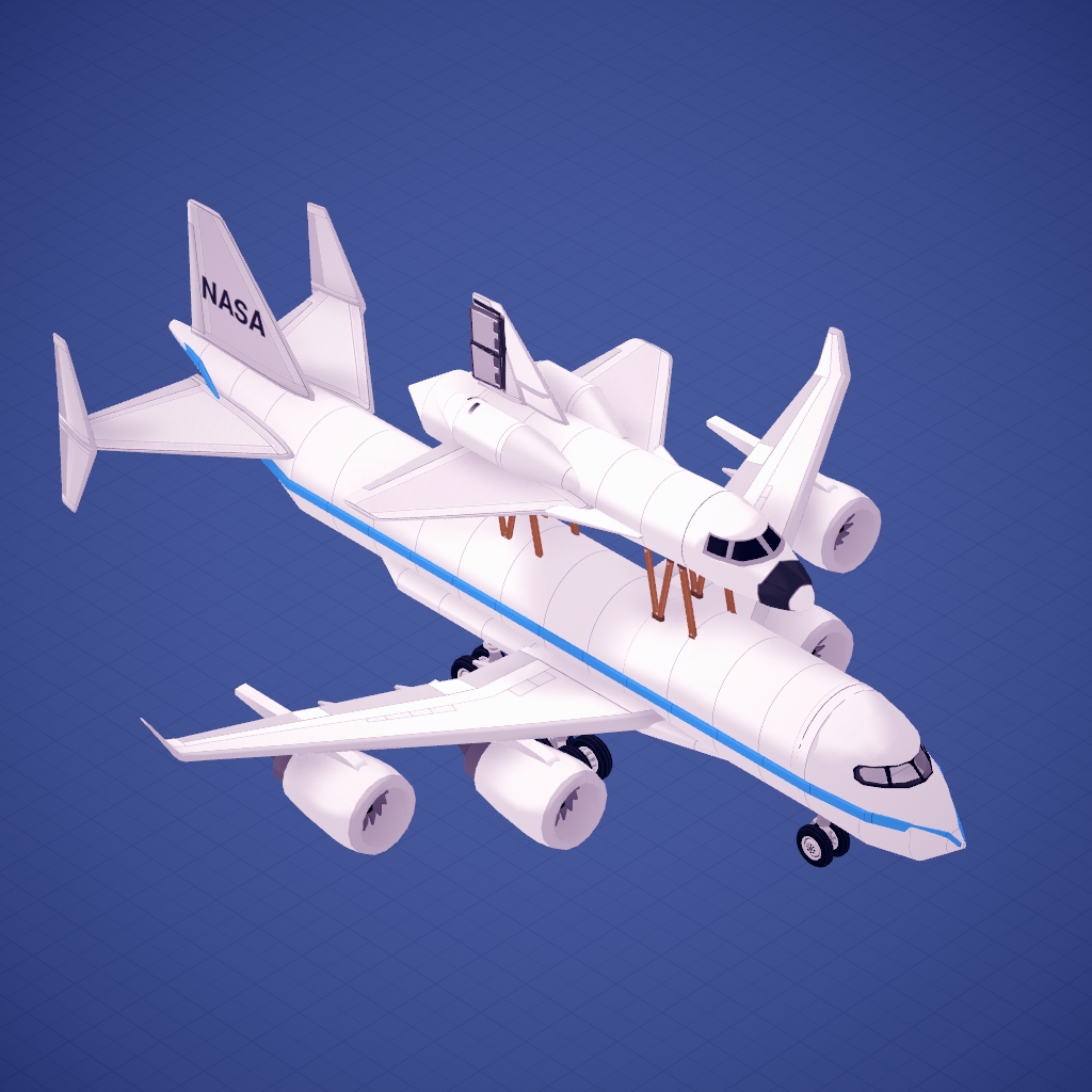 Jumbojet 747 Nasa