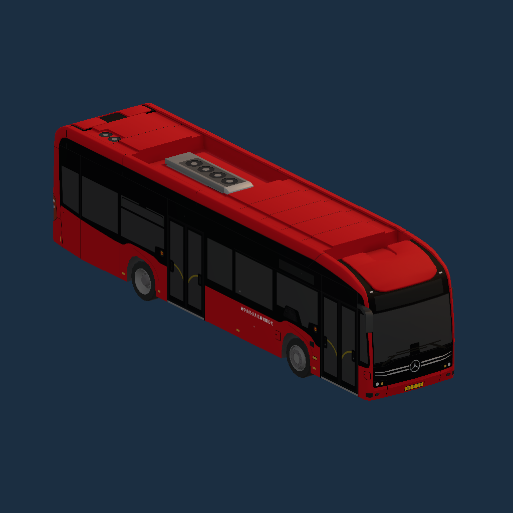 WHITE HORSE BUS (BRT Double Door)(eCitaro by der_Nik_)