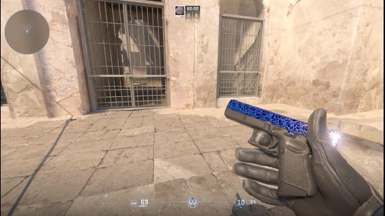 Glock18 | Blue Metal