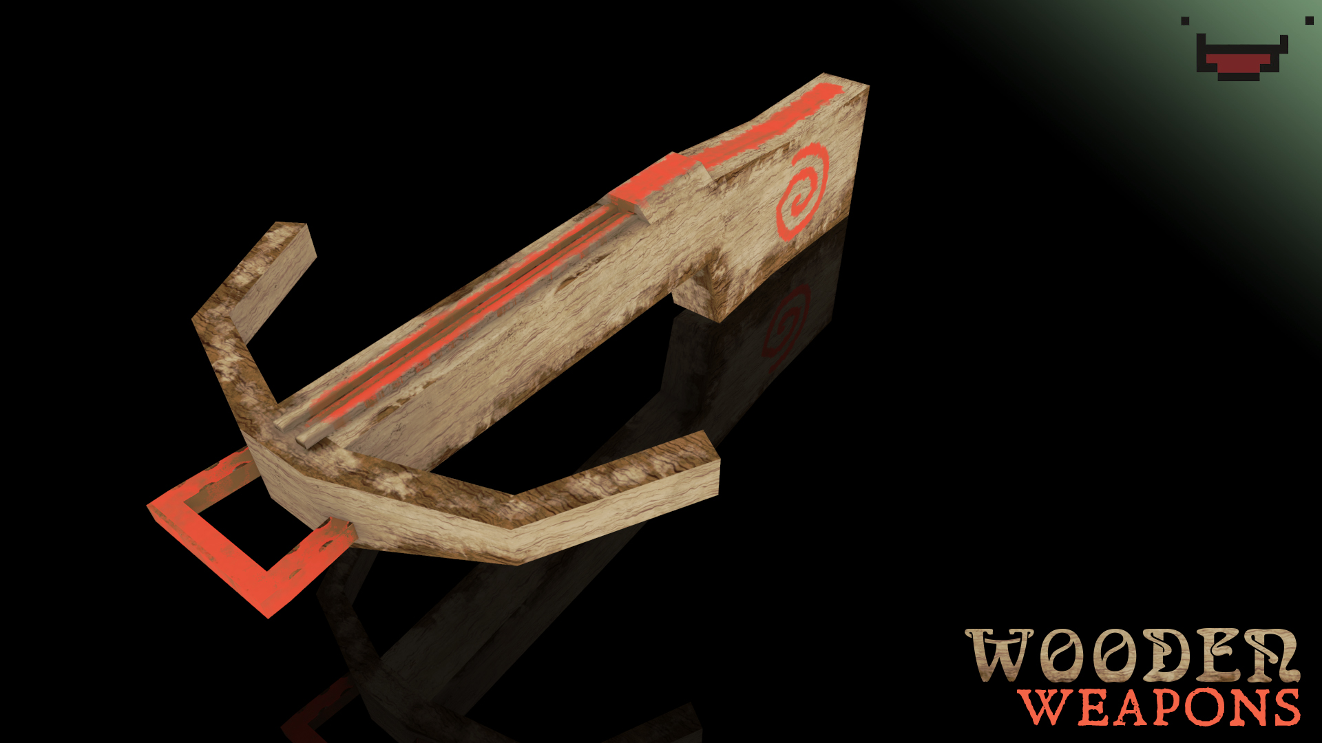 wooden crossbow